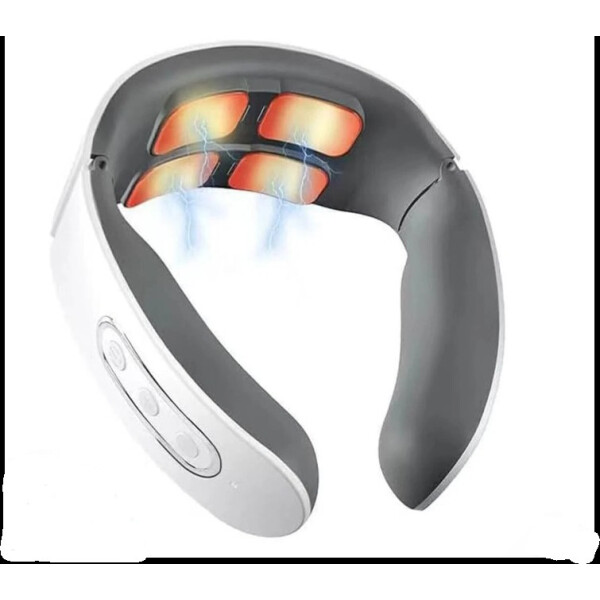 11-in-1 Nackenmassagegerät Sanfte Vibrationsmassage Wärmetherapie Ergonomisch