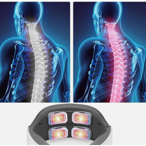 11-in-1 Nackenmassagegerät Sanfte Vibrationsmassage Wärmetherapie Ergonomisch