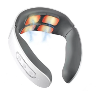 11-in-1 Nackenmassagegerät Sanfte Vibrationsmassage Wärmetherapie Ergonomisch