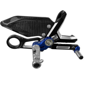 Carbon CNC Rear Footrest + Pedal Set für BMW S1000RR S1000R 2019-2022