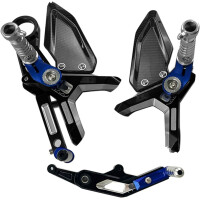 Carbon CNC Rear Footrest + Pedal Set für BMW S1000RR S1000R 2019-2022