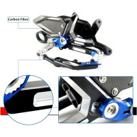 Carbon CNC Rear Footrest + Pedal Set für BMW S1000RR S1000R 2019-2022