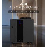 A300 Luxus Duftdiffusor 200ml Bluetooth Hotel Home Aromamaschine Schwarz