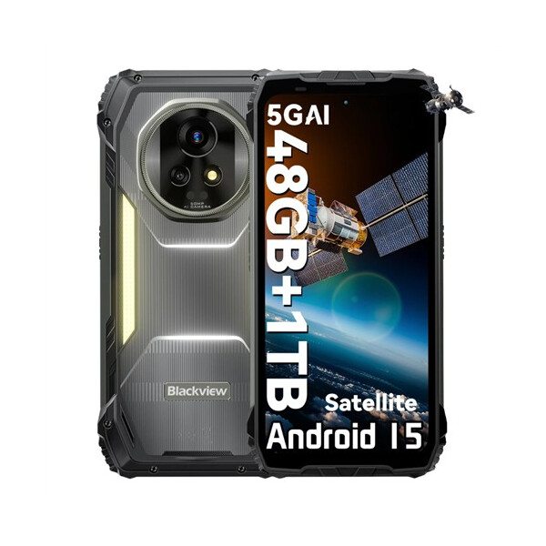 Blackview XPLORE 2 Satellite 5G Outdoor Smartphone 48GB+1TB Android 15