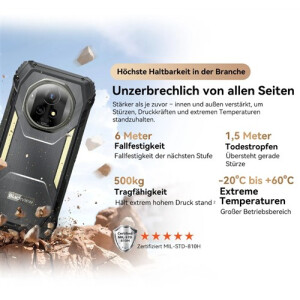 Blackview XPLORE 2 Satellite 5G Outdoor Smartphone 48GB+1TB Android 15