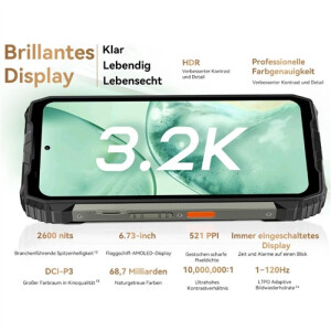 Blackview XPLORE 2 Satellite 5G Outdoor Smartphone 48GB+1TB Android 15