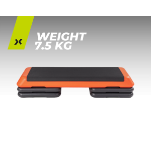 TREXO Aerobic Stepper AS01 Fitness Step Board höhenverstellbar 250kg Orange