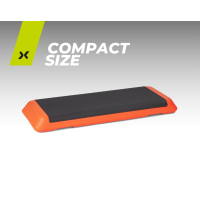 TREXO Aerobic Stepper AS01 Fitness Step Board höhenverstellbar 250kg Orange