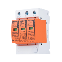 SROCHN Überspannungsschutz SRU6-40 PV 40KA 1000V DC T1+T2 3-Polig