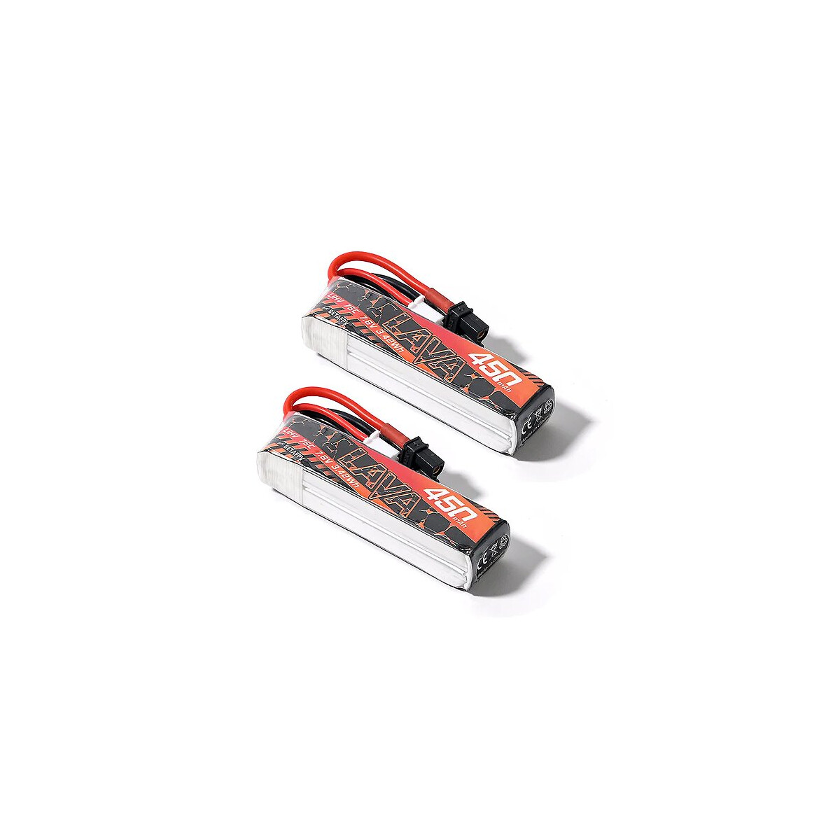 BetaFPV LAVA LiHV Akku 450mAh 2S FPV Drohne 75C 2 Stück