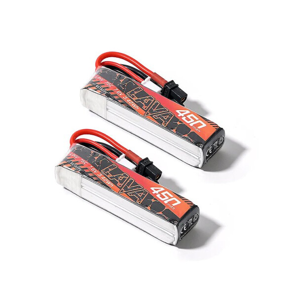 BetaFPV LAVA LiHV Akku 450mAh 2S FPV Drohne 75C 2 Stück