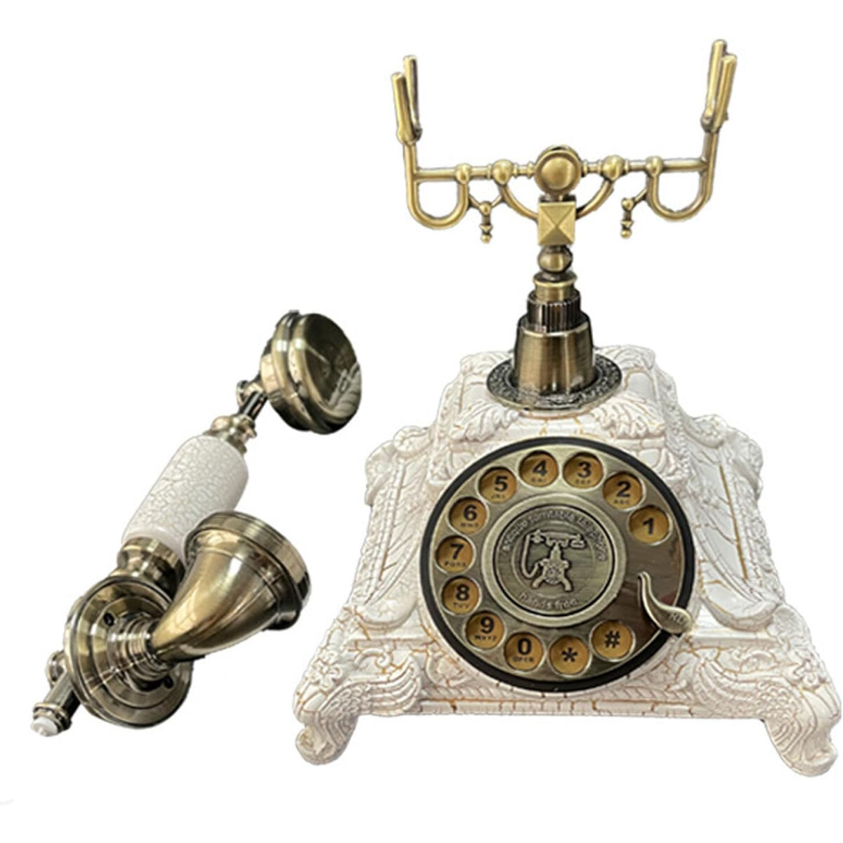 Vintage Retro Telefon Dekoration Hochzei box