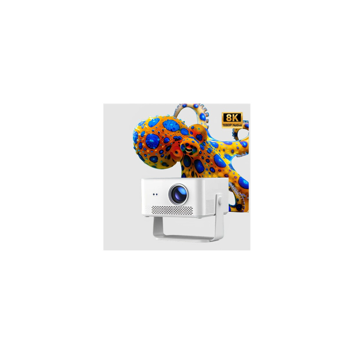 Magcubic HY450 MAX LED Projektor Android 14 1080P Wifi6 Auto