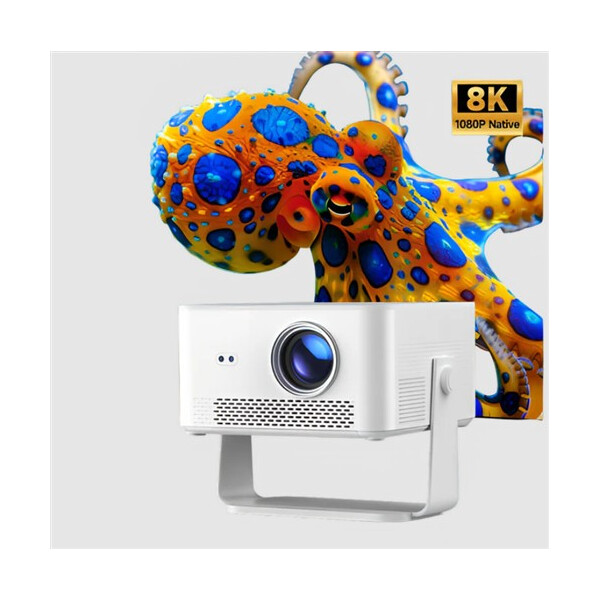 Magcubic HY450 MAX LED Projektor Android 14 1080P Wifi6 Autofokus