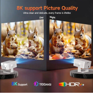 Magcubic HY450 MAX LED Projektor Android 14 1080P Wifi6 Autofokus