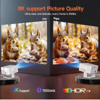 Magcubic HY450 MAX LED Projektor Android 14 1080P Wifi6 Autofokus