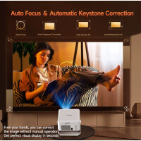 Magcubic HY450 MAX LED Projektor Android 14 1080P Wifi6 Autofokus