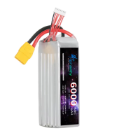 Teranty 6000mAh 6S 22.2V 60C RC Lipo Batterie XT90 Connector