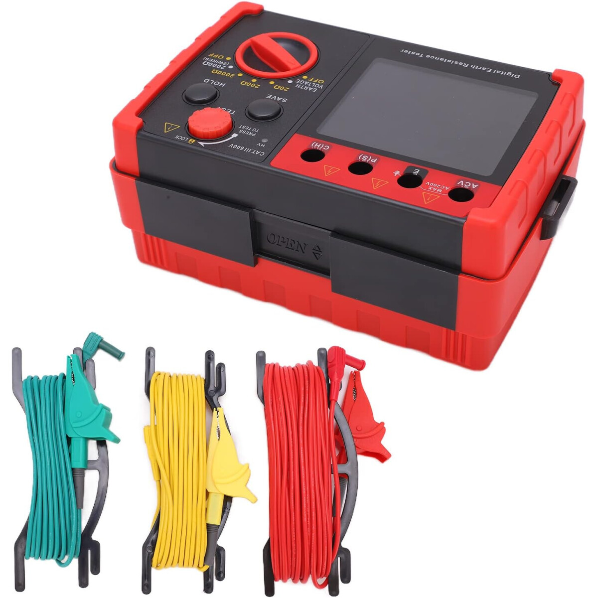 Fockety GT5105A Erdungswiderstandsmesser box