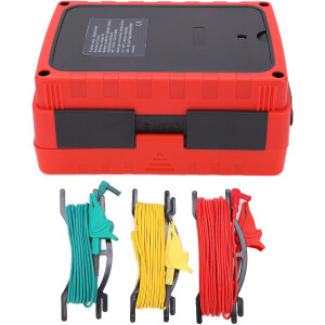 Fockety GT5105A Erdungswiderstandsmesser Digital 2000Ω LCD mit Koffer