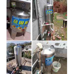 Druckbehälter 250L Edelstahl Druckkessel Wasserspeicher Tank Haus