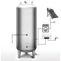 Druckbehälter 250L Edelstahl Druckkessel Wasserspeicher Tank Haus