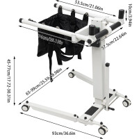 Lineruier Electric Lift LN68 Tragbarer Patientenlift Elektrisch 130kg