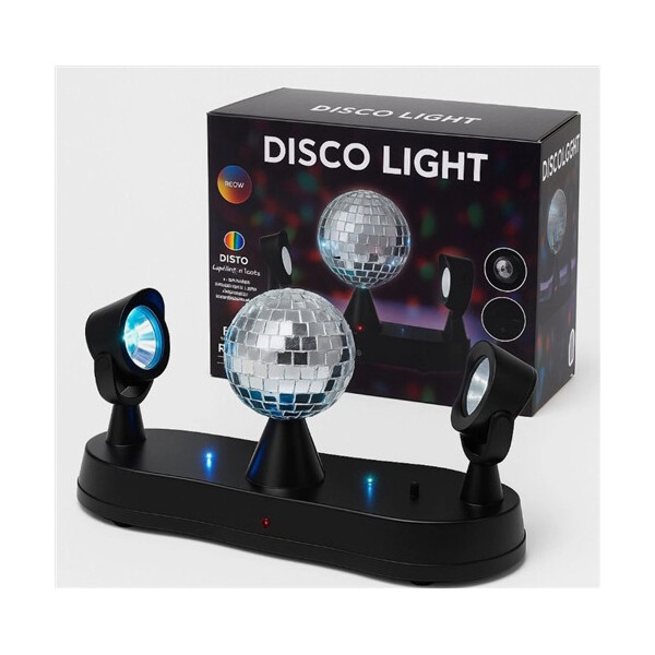 LED Disco Licht Spiegelkugel beweglich Party Licht