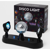 LED Disco Licht Spiegelkugel beweglich Party Licht