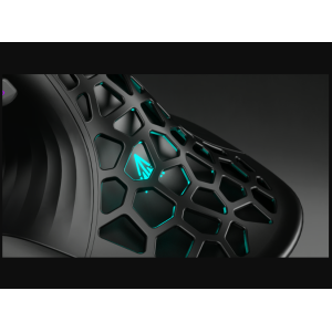 SOLAKAKA E9 Pro Gaming Maus Ergonomisch Vertikal MMO Schwarz