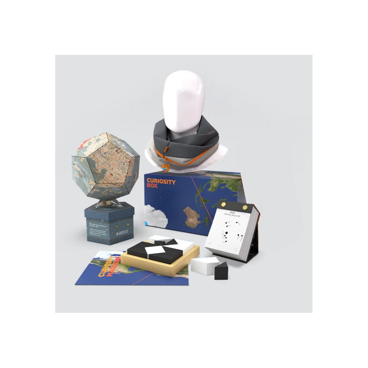 Curiosity Box Winter 2025 Limited Edition Orrery Puzzle M&ou
