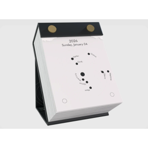 Curiosity Box Winter 2025 Limited Edition Orrery Puzzle Möbius Scarf Set