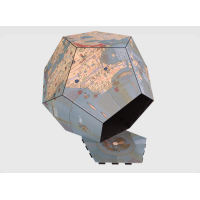 Curiosity Box Winter 2025 Limited Edition Orrery Puzzle Möbius Scarf Set