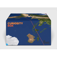 Curiosity Box Winter 2025 Limited Edition Orrery Puzzle Möbius Scarf Set