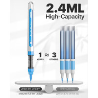 JusArt Acryl Marker Set 48 Farben Dual Tip Paint Pens Canvas Tasche DIY