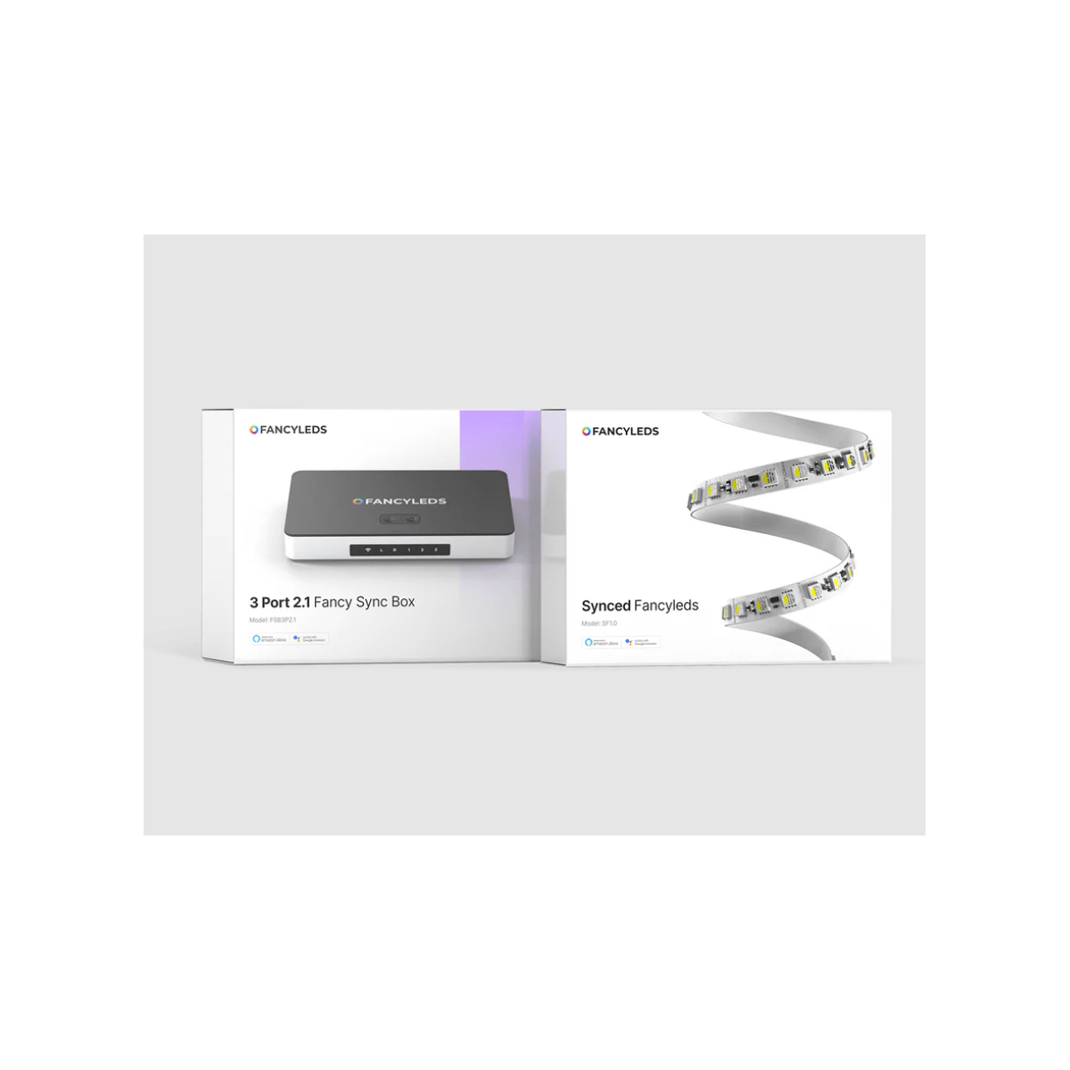 FancyLEDs Sync Box HDMI 2.1 RGBW LED Set box