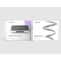 FancyLEDs Sync Box HDMI 2.1 RGBW LED Set 4K 144Hz 56-65 Zoll