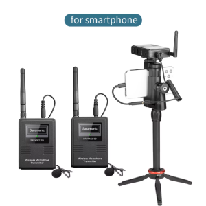 Saramonic SR WM2100 Funkmikrofon Dual Lavalier 2 Personen 2 4GHz