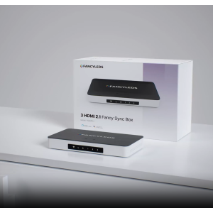 3 Port 2.1 Fancy Sync Box HDMI 2.1 LED Ambient Gaming TV FANCYLEDS FSB3P2.1