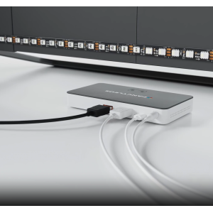 3 Port 2.1 Fancy Sync Box HDMI 2.1 LED Ambient Gaming TV FANCYLEDS FSB3P2.1