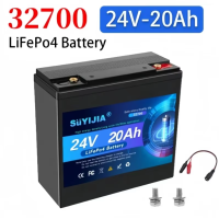 Süyijia 24V 20Ah LiFePO4 Batterie Solar RV Boot Off Grid Speicher Akku
