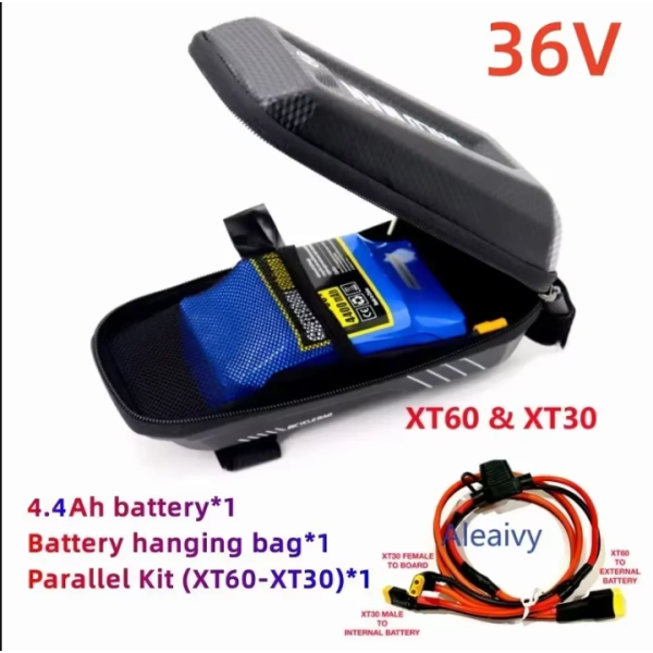 CHETERDOLI 36V 4.4Ah Zusatzbatterie E Scooter Xiaomi M365 Pro 2 XT60 Akku