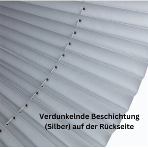 4Locks Thermo Plissee ohne Bohren Klemmfix