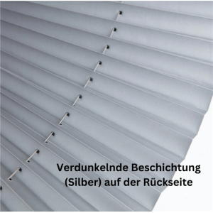 4Locks Thermo Plissee ohne Bohren Klemmfix