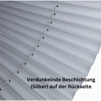 4Locks Thermo Plissee ohne Bohren Klemmfix