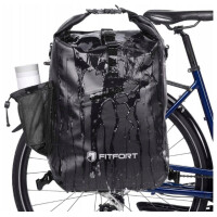 FITFORT FS01 Fahrradtasche Gepäckträger Schwarz Dunkel Grau Auswahl