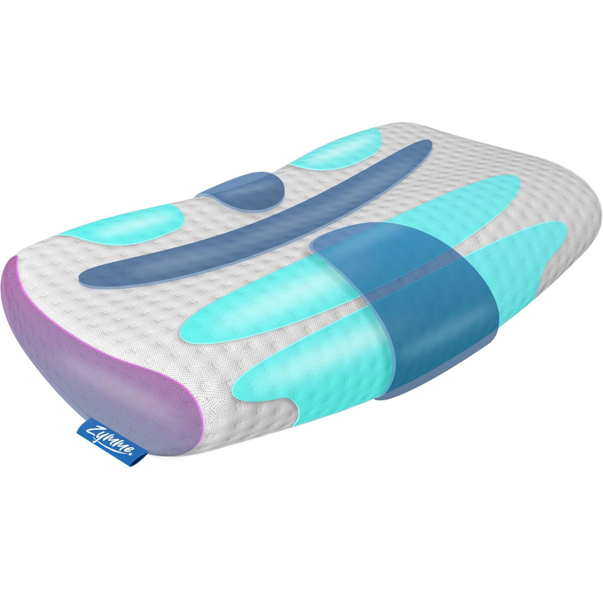 Zymme Memory Foam Nackenkissen 57x33x11  box