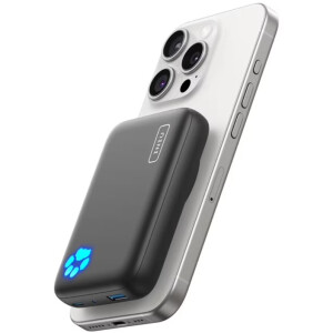 INIU BI-B43 MagPro 10000mAh MagSafe Powerbank Wireless Magnetisch Schwarz
