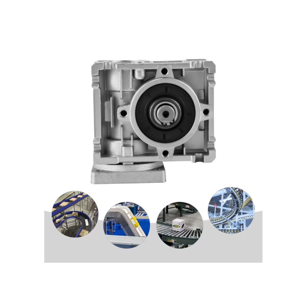 NMRV030 Schneckengetriebe 40:1 Gearbox Untersetzungsgetriebe