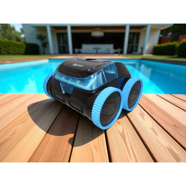Winny 800 Poolroboter Akku Pool Cleaner WLAN App bis 180 Min 100m²